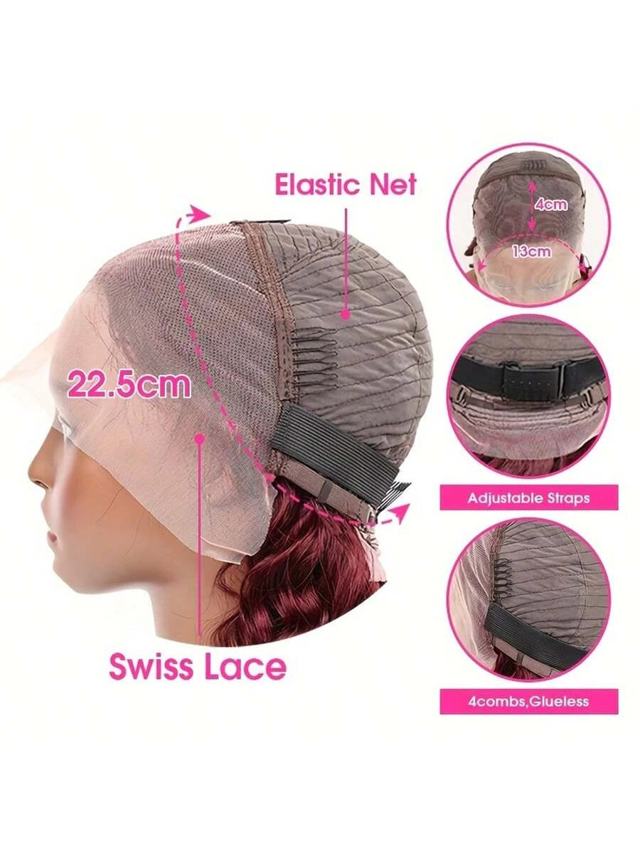 Brazilian Short Bob Body Wave 13x4 Transparent Lace Front Human Hair Wigs Transparent Lace Frontal Closure Remy Loose Wave Wig