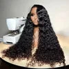 Deep Wave 13x6 Hd Lace Frontal Wig Curly Water Wave Human Hair 13x4 Lace Front Brazilian Wigs for Women Preplucked