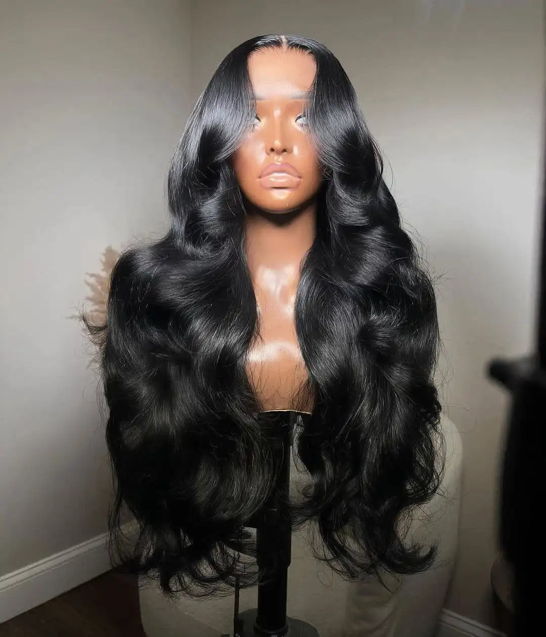 Wholesale Long Raw Wigs Frontal Human Hair Wigs Burmese Hair Body Wave Bone Straight Wigs for Black Women